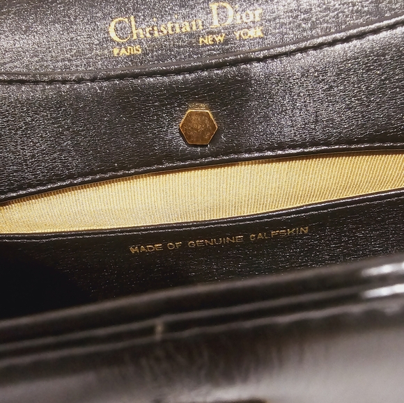 Vintage DIOR bag with chained coin Pouch - Picture 10 of 10